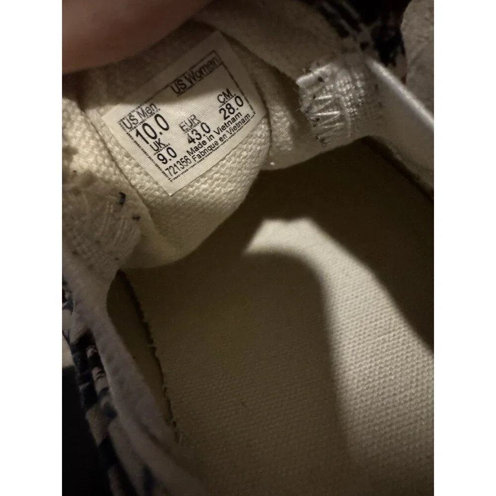 Vans Classic Slip-On Sticker Mash Up UniSex Canvas Shoes US Men 10 Women 11.5